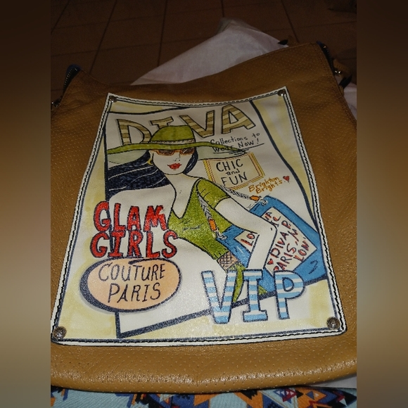 Brighton Diva Glam Girls leather bag. - Picture 1 of 10